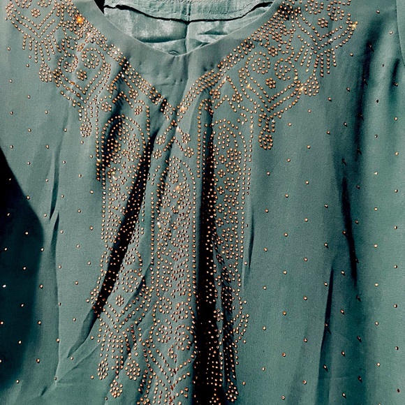 Indian Pakistani Embroidery salwar Kameez - Picture 3 of 4